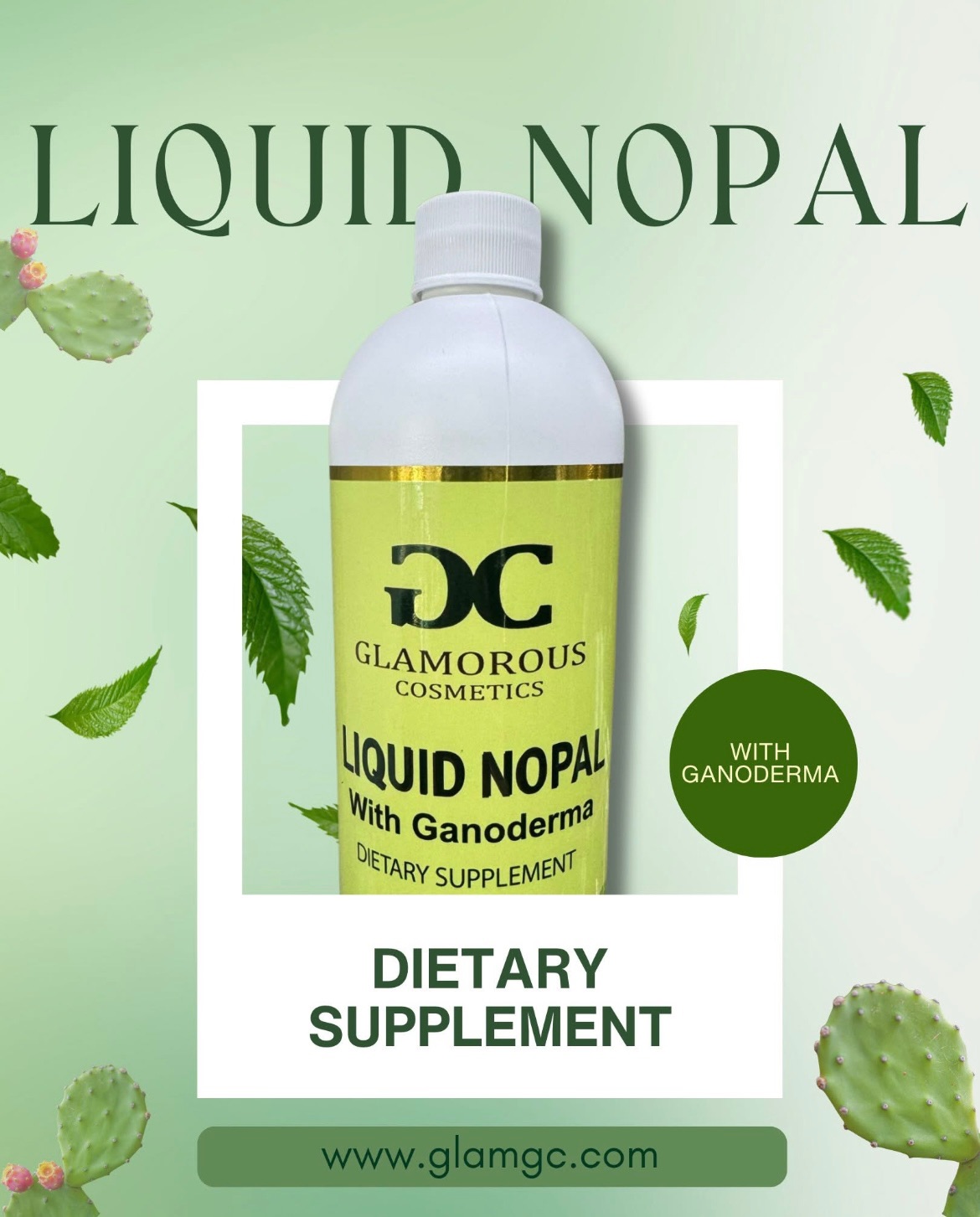 Liquid Nopal with Ganoderma